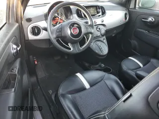 2017 FIAT 500e with VIN 3C3CFFGE9HT699177, listed as a Copart auction lot 47681085 with 15,911 mi miles and Clean Title. Bid and sale history available at carsss.com. Image 8.