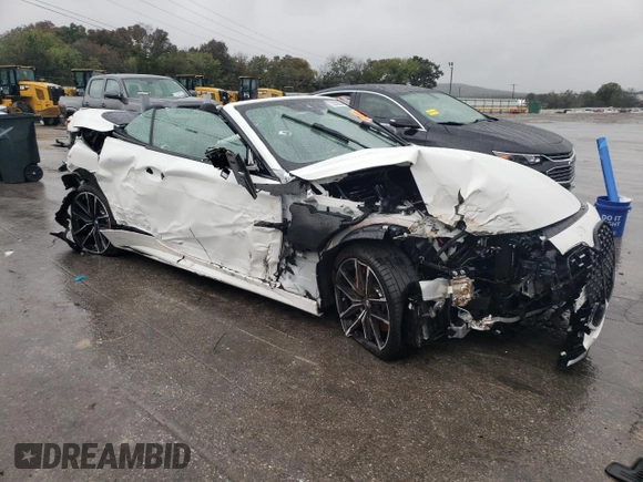 2023 BMW 4 Series M440i xDrive with VIN WBA63AT0XPCL70994, listed as a Copart auction lot 73236094 with 0 mi miles and Salvage Title. Bid and sale history available at carsss.com. Image 4.