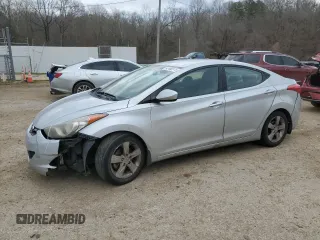 2013 Hyundai Elantra GLS with VIN KMHDH4AE8DU928340, listed as a Copart auction lot 47482315 with 165,892 mi miles and Salvage title. Bid and sale history available at DreamBid. Image 1.