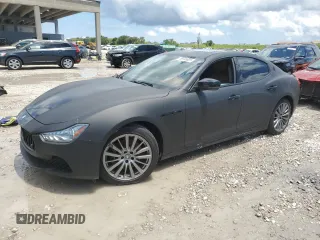 2017 Maserati Ghibli z VIN ZAM57XSL0H1203506, wystawiony jako Copart lot #56698805 z przebiegiem 67 714 mil mil oraz Tytuł czysty. Historia ofert i sprzedaży dostępna na DreamBid. Obrazek 1.