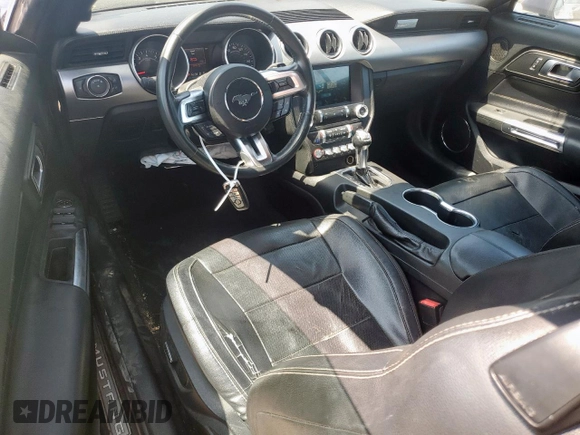 2018 Ford Mustang EcoBoost Premium with VIN 1FATP8UH3J5123986, listed as a Copart auction lot 59054595 with 125,280 mi miles and Salvage title. Bid and sale history available at DreamBid. Image 8.