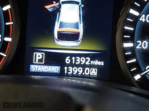 2021 Infiniti Q50 Luxe with VIN JN1EV7BR9MM752020, listed as a IAAI auction lot 41602470 with 61,392 mi miles and . Bid and sale history available at DreamBid. Image 15.