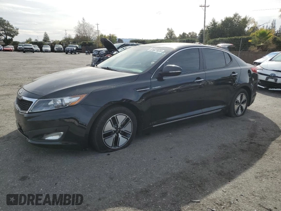 2013 Kia Optima LX with VIN KNAGM4AD8D5040926, listed as a Copart auction lot 81627634 with 190,652 mi miles and Salvage Title. Bid and sale history available at DreamBid. Image 1.