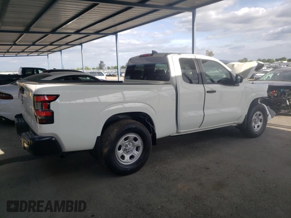 2024 Nissan Frontier S with VIN 1N6ED1CL3RN634843, listed as a Copart auction lot 52193574 with 10 mi miles and Salvage title. Bid and sale history available at DreamBid. Image 3.
