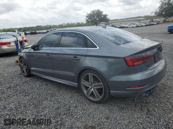 2017 Audi A3 Sedan Premium Plus with VIN WAUGUGFF3H1025145, listed as a Copart auction lot 48557725 with 100,207 mi miles and Salvage Title. Bid and sale history available at carsss.com. Image 2.