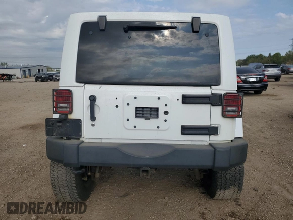 2012 Jeep Wrangler Unlimited Call of Duty MW3 with VIN 1C4BJWFG7CL266678, listed as a Copart auction lot 55753375 with 155,092 mi miles and Salvage title. Bid and sale history available at DreamBid. Image 6.