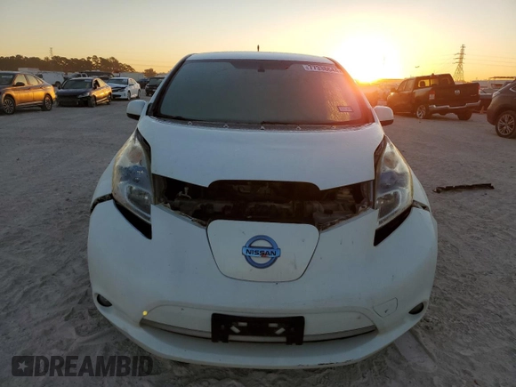 2012 Nissan LEAF SL with VIN JN1AZ0CP5CT017787, listed as a Copart auction lot 77338644 with 99,647 mi miles and Clean Title. Bid and sale history available at DreamBid. Image 5.