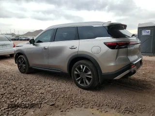 2023 Infiniti QX60 Luxe with VIN 5N1DL1FS1PC354203, listed as a Copart auction lot 59035505 with 16,630 mi miles and Salvage title. Bid and sale history available at DreamBid. Image 2.