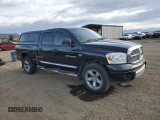 2007 Dodge 1500 Laramie with VIN 1D7HU18237S244748, listed as a Copart auction lot 45531505 with 156,593 mi miles and Clean Title. Bid and sale history available at carsss.com. Image 4.