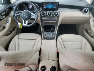 2021 Mercedes-Benz GLC with VIN W1N0G8EB1MV298807, listed as a Copart auction lot 51919905 with 45,589 mi miles and Salvage Title. Bid and sale history available at carsss.com. Image 8.