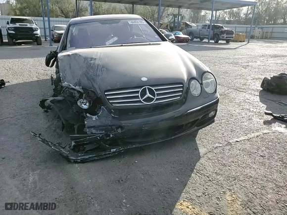 2005 Mercedes-Benz CL-Class 5.0L with VIN WDBPJ75J85A046603, listed as a Copart auction lot 44466185 with 146,702 mi miles and Salvage Title. Bid and sale history available at carsss.com. Image 10.