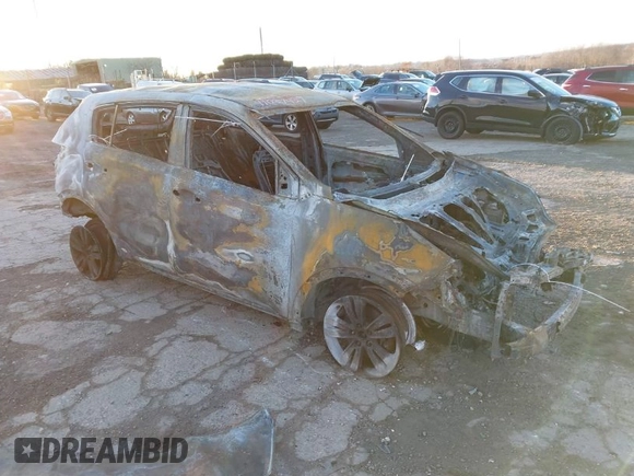 2018 Kia Sportage LX with VIN KNDPMCAC8J7419574, listed as a IAAI auction lot 41027427 with Not Provided miles and . Bid and sale history available at DreamBid. Image 1.