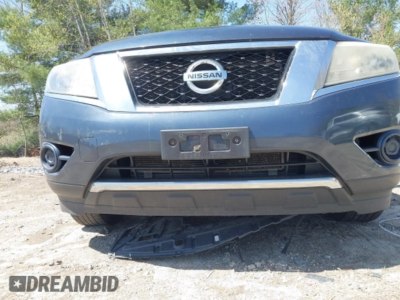 2013 Nissan Pathfinder S with VIN 5N1AR2MM5DC649148, listed as a IAAI auction lot 42126951 with 152,678 mi miles. Bid and sale history available at carsss.com. Image 12.