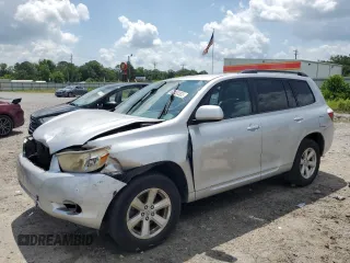 2008 Toyota Highlander with VIN JTEDS41A182033756, listed as a Copart auction lot 60188585 with 156,534 mi miles and Salvage title. Bid and sale history available at DreamBid. Image 1.
