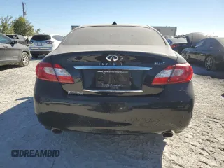 2012 Infiniti M37 with VIN JN1BY1ARXCM390142, listed as a Copart auction lot 76340224 with 144,506 mi miles and Clean Title. Bid and sale history available at carsss.com. Image 6.