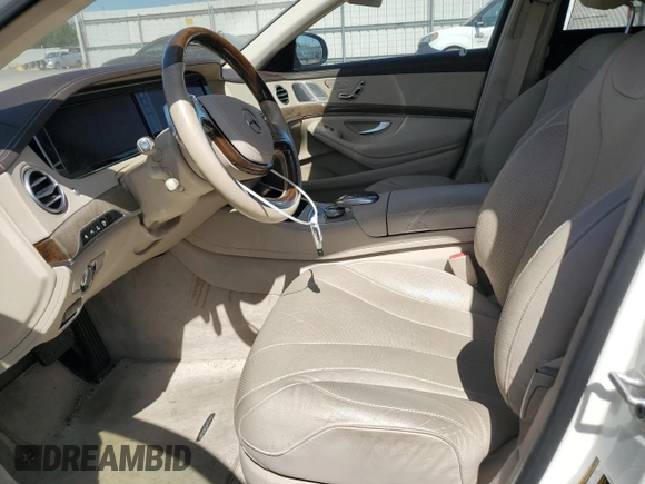 2015 Mercedes-Benz S 550 with VIN WDDUG8CB1FA201892, listed as a Copart auction lot 51426765 with 65,959 mi miles and Salvage Title. Bid and sale history available at DreamBid. Image 7.