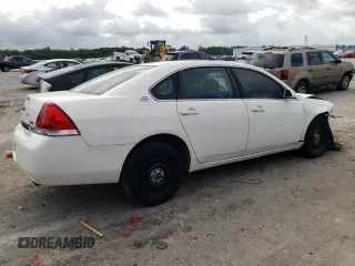 2008 Chevrolet Impala Police Police with VIN 2G1WS553389195073, listed as a Copart auction lot 56035744 with 174,499 mi miles and Salvage Title. Bid and sale history available at carsss.com. Image 3.