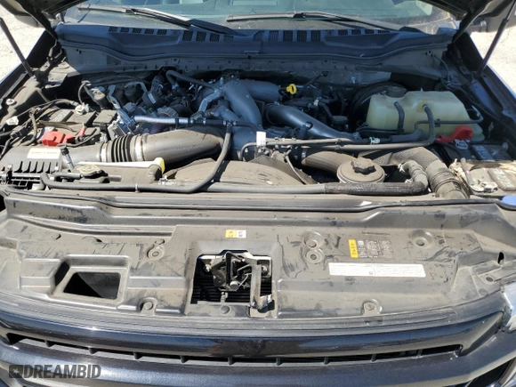2022 Ford Super Duty F-250 SRW XL with VIN 1FT8W2BT9NEF83747, listed as a Copart auction lot 50092295 with 37,426 mi miles and Salvage Title. Bid and sale history available at carsss.com. Image 11.