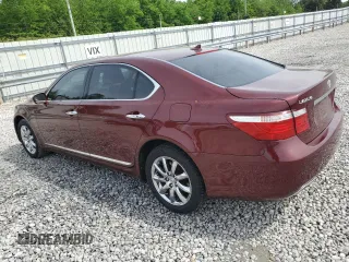 2007 Lexus LS 460 L with VIN JTHGL46F375014799, listed as a Copart auction lot 53912115 with 150,120 mi miles and Salvage title. Bid and sale history available at DreamBid. Image 2.