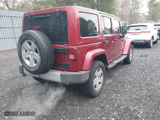 2012 Jeep Wrangler Unlimited Sahara with VIN 1C4HJWEG5CL107931, listed as a IAAI auction lot 41672485 with NaN miles. Bid and sale history available at carsss.com. Image 4.