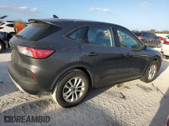 2020 Ford Escape S with VIN 1FMCU0F65LUC54891, listed as a Copart auction lot 58230915 with Not provided miles and Non repairable. Bid and sale history available at DreamBid. Image 3.