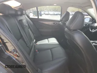 2014 Infiniti Q50 Sport with VIN JN1BV7AR2EM700296, listed as a Copart auction lot 55527025 with 142,878 mi miles and Salvage title. Bid and sale history available at DreamBid. Image 10.