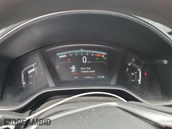 2017 Honda CR-V EX with VIN 2HKRW2H51HH638225, listed as a Copart auction lot 49729385 with 134,989 mi miles and Salvage Title. Bid and sale history available at carsss.com. Image 9.