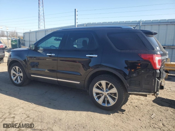 2018 Ford Explorer Limited with VIN 1FM5K8F83JGA28472, listed as a Copart auction lot 48953385 with NaN miles and Salvage Title. Bid and sale history available at carsss.com. Image 2.