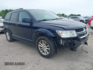 2017 Dodge Journey SXT z VIN 3C4PDCBB9HT701492, wystawiony jako IAAI lot #42345025 z przebiegiem 131 268 mil mil oraz . Historia ofert i sprzedaży dostępna na DreamBid. Obrazek 1.