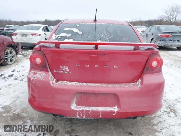 2012 Dodge Avenger SE with VIN 1C3CDZAG9CN280630, listed as a IAAI auction lot 41385099 with 123,878 mi miles and . Bid and sale history available at DreamBid. Image 16.