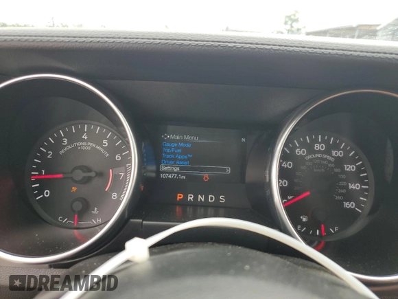2020 Ford Mustang EcoBoost z VIN 1FATP8UH7L5137828, wystawiony jako Copart lot #60939205 z przebiegiem 107 477 mil mil oraz Szkoda całkowita • Salvage title. Historia ofert i sprzedaży dostępna na DreamBid. Obrazek 9.