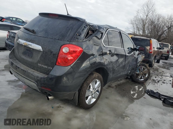 2013 Chevrolet Equinox LTZ with VIN 2GNFLFE30D6212392, listed as a Copart auction lot 88639455 with 120,615 mi miles and Salvage Title. Bid and sale history available at carsss.com. Image 3.