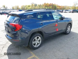 2018 GMC Terrain SLE with VIN 3GKALMEVXJL157227, listed as a IAAI auction lot 40584594 with 123,718 mi miles. Bid and sale history available at carsss.com. Image 4.