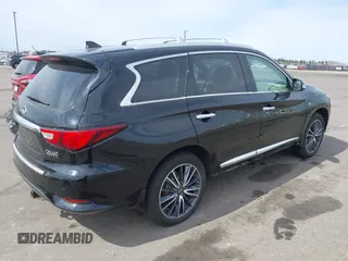 2017 Infiniti QX60 with VIN 5N1DL0MM0HC501577, listed as a IAAI auction lot 41887364 with 124,602 mi miles and . Bid and sale history available at DreamBid. Image 4.