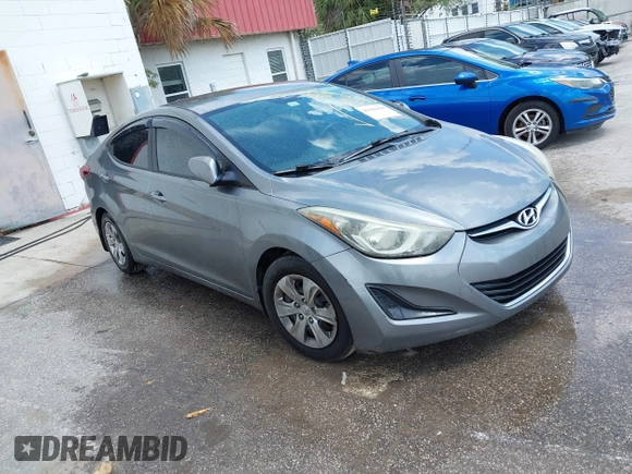2016 Hyundai Elantra SE с VIN KMHDH4AE5GU650274, выставлен на аукционе IAAI как лот 42350418 с пробегом 124 416 миль миль и . История ставок и продаж доступна на DreamBid. Изображение 1.