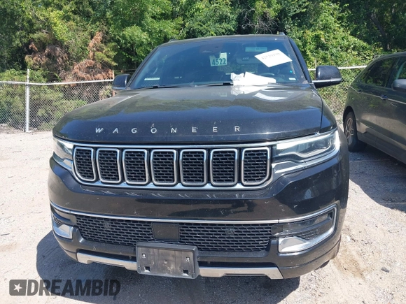 2023 Jeep Wagoneer Series III with VIN 1C4SJVDP1PS505523, listed as a IAAI auction lot 42529198 with 60,097 mi miles and . Bid and sale history available at DreamBid. Image 12.