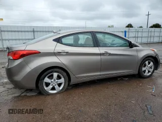 2013 Hyundai Elantra GLS with VIN 5NPDH4AE3DH342353, listed as a Copart auction lot 59496535 with 127,399 mi miles and Salvage title. Bid and sale history available at DreamBid. Image 3.