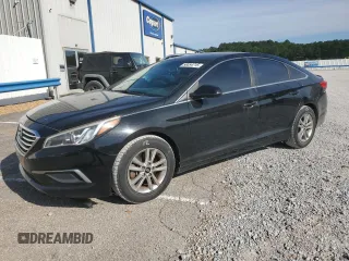 2016 Hyundai Sonata SE with VIN 5NPE24AF3GH379034, listed as a Copart auction lot 58054715 with 116,655 mi miles and Salvage title. Bid and sale history available at DreamBid. Image 1.
