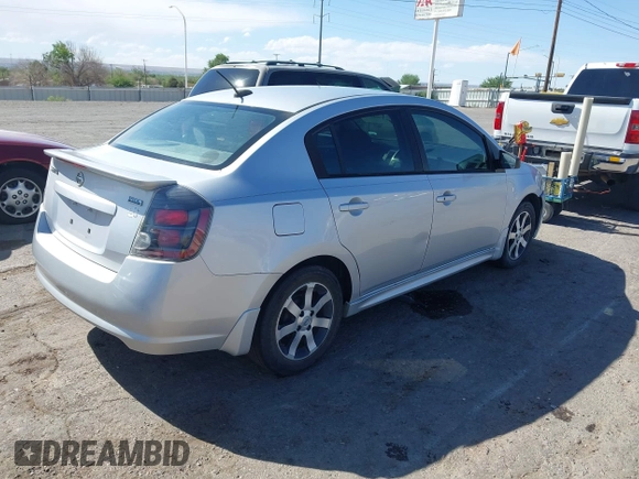 2012 Nissan Sentra SR with VIN 3N1AB6AP7CL615457, listed as a IAAI auction lot 42084987 with 162,625 mi miles and . Bid and sale history available at DreamBid. Image 4.