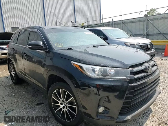 2018 Toyota Highlander SE with VIN 5TDJZRFH1JS884265, listed as a Copart auction lot 59542875 with 128,352 mi miles and Non repairable. Bid and sale history available at DreamBid. Image 14.