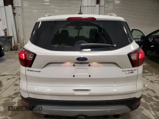 2019 Ford Escape Titanium with VIN 1FMCU9J94KUA02845, listed as a Copart auction lot 52096895 with 69,689 mi miles and Salvage Title. Bid and sale history available at carsss.com. Image 6.