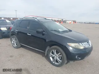 2009 Nissan Murano SL with VIN JN8AZ18W69W110865, listed as a IAAI auction lot 41830697 with 131,602 mi miles. Bid and sale history available at carsss.com. Image 1.