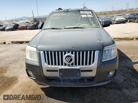 2009 Mercury Mariner Premier with VIN 4M2CU97G69KJ22351, listed as a Copart auction lot 62861255 with Not provided miles and Clean title. Bid and sale history available at DreamBid. Image 5.