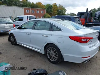 2015 Hyundai Sonata 2.4L Sport with VIN 5NPE34AFXFH085500, listed as a IAAI auction lot 40478188 with 147,320 mi miles. Bid and sale history available at carsss.com. Image 14.