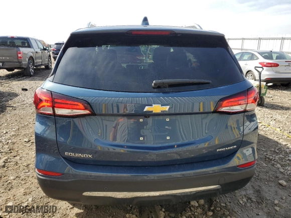2024 Chevrolet Equinox Premier with VIN 3GNAXNEG6RL195788, listed as a Copart auction lot 48810025 with 16,775 mi miles and Salvage Title. Bid and sale history available at carsss.com. Image 6.