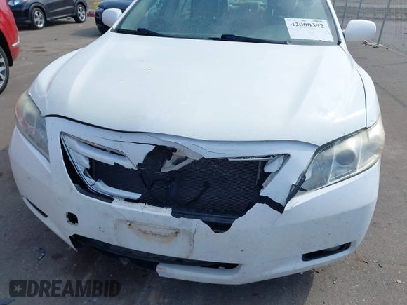 2007 Toyota Camry LE with VIN JTNBK46K973018732, listed as a IAAI auction lot 42000392 with 263,788 mi miles and . Bid and sale history available at DreamBid. Image 6.