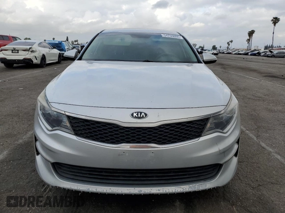 2017 Kia Optima LX with VIN 5XXGT4L36HG143791, listed as a Copart auction lot 54259095 with 129,164 mi miles and Clean Title. Bid and sale history available at carsss.com. Image 5.