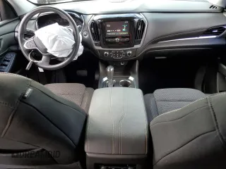 2018 Chevrolet Traverse LS with VIN 1GNEVFKW8JJ259706, listed as a Copart auction lot 72405544 with 93,292 mi miles and Salvage Title. Bid and sale history available at carsss.com. Image 8.