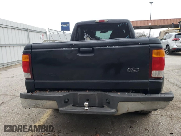 1999 Ford Ranger XL with VIN 1FTYR10C1XUA56458, listed as a Copart auction lot 45628515 with 180,475 mi miles and Non Repairable. Bid and sale history available at DreamBid. Image 6.