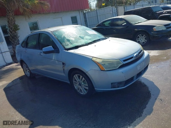 2008 Ford Focus SE with VIN 1FAHP35N58W287547, listed as a IAAI auction lot 41551886 with NaN miles. Bid and sale history available at carsss.com. Image 1.
